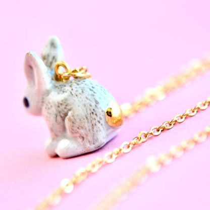 "Goldentail" Rabbit Necklace