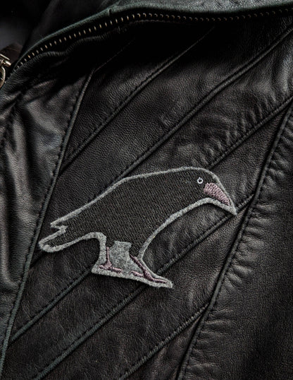 Little Raven Iron On Embroidered Patch