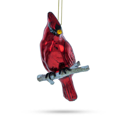 Cardinal Glass Ornament