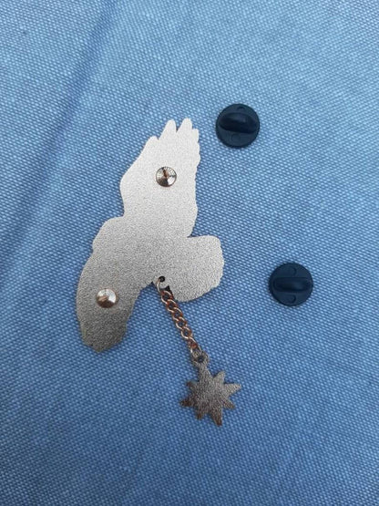 Star Carrier Crow Hard Enamel Pin
