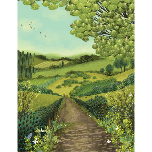 Quiet Countryside Sympathy Card