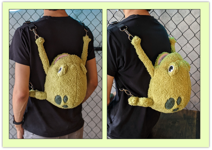 Mochila de rana