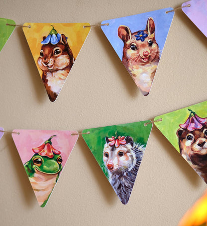 Animals Paper Garlands | DIY Craft Kit | Birthday Bunting