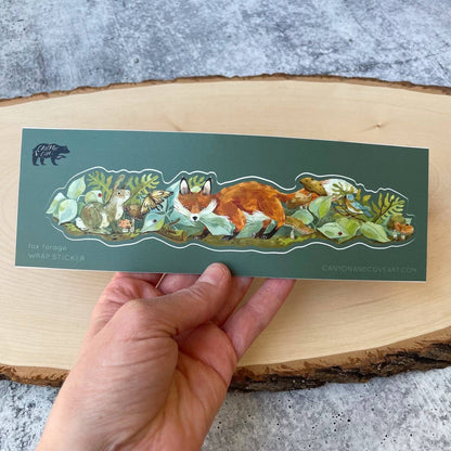 Forage Fox Wrap Sticker