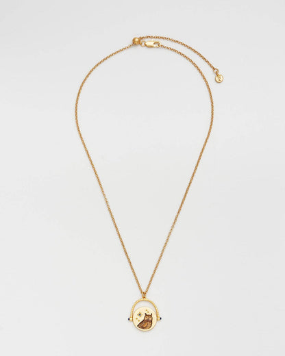 Owl Spinner Necklace