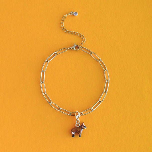 Maned Wolf Charm Bracelet