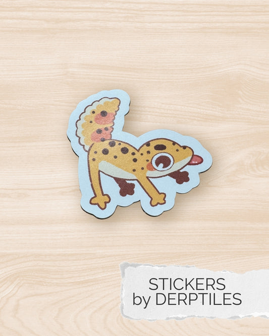 Leopard Gecko (Lep Gecc) Sticker