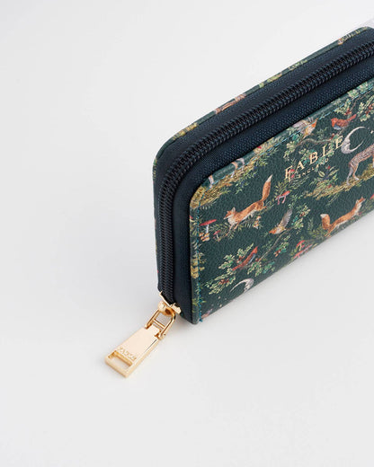 Into the Woods Green Small Wallet
