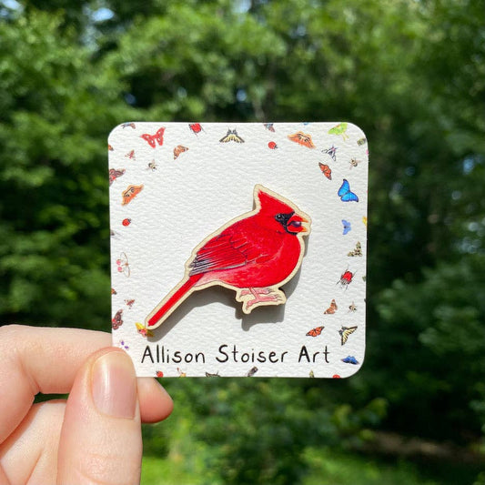 Northern Cardinal Pin