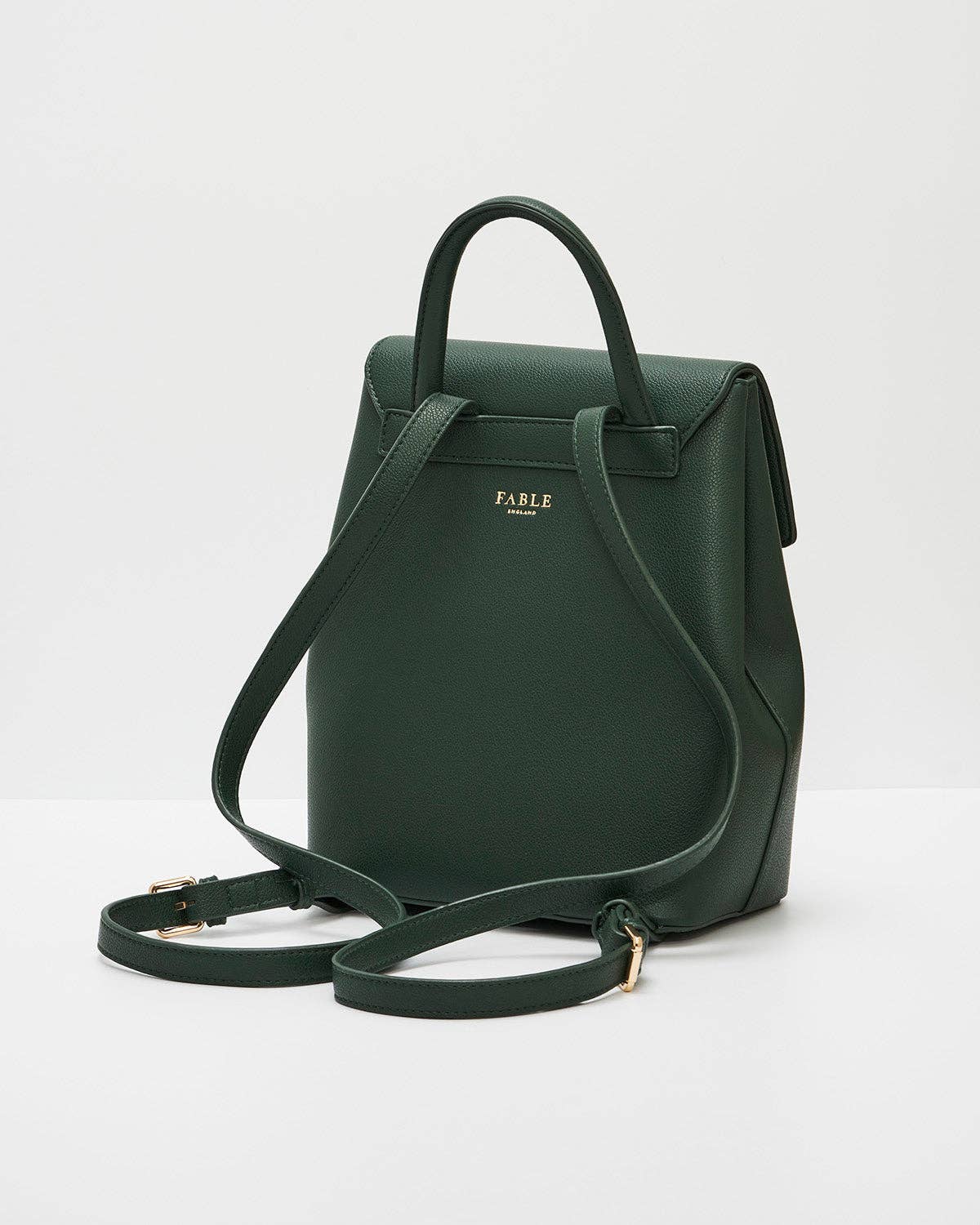 Laura Small Backpack in Forest Green