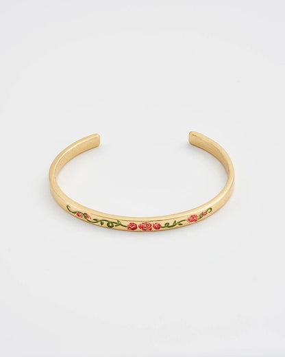 English Rose Gold Bangle