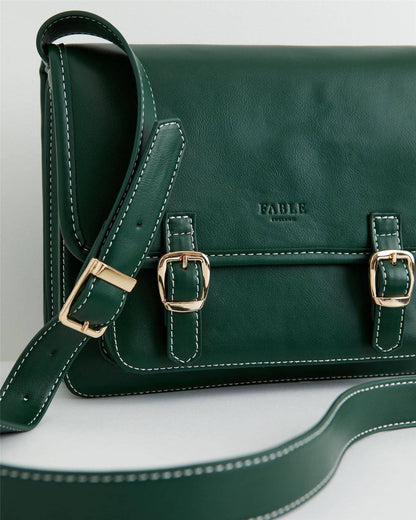 Into the Woods Satchel (Green)