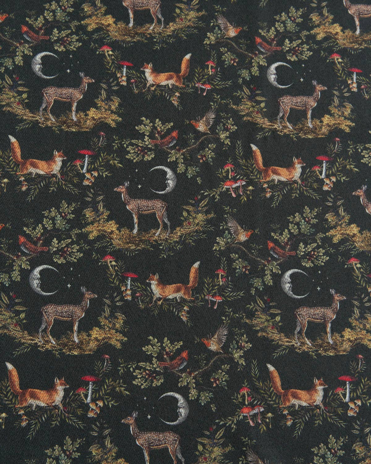 Into the Woods Tassel Scarf (Green)