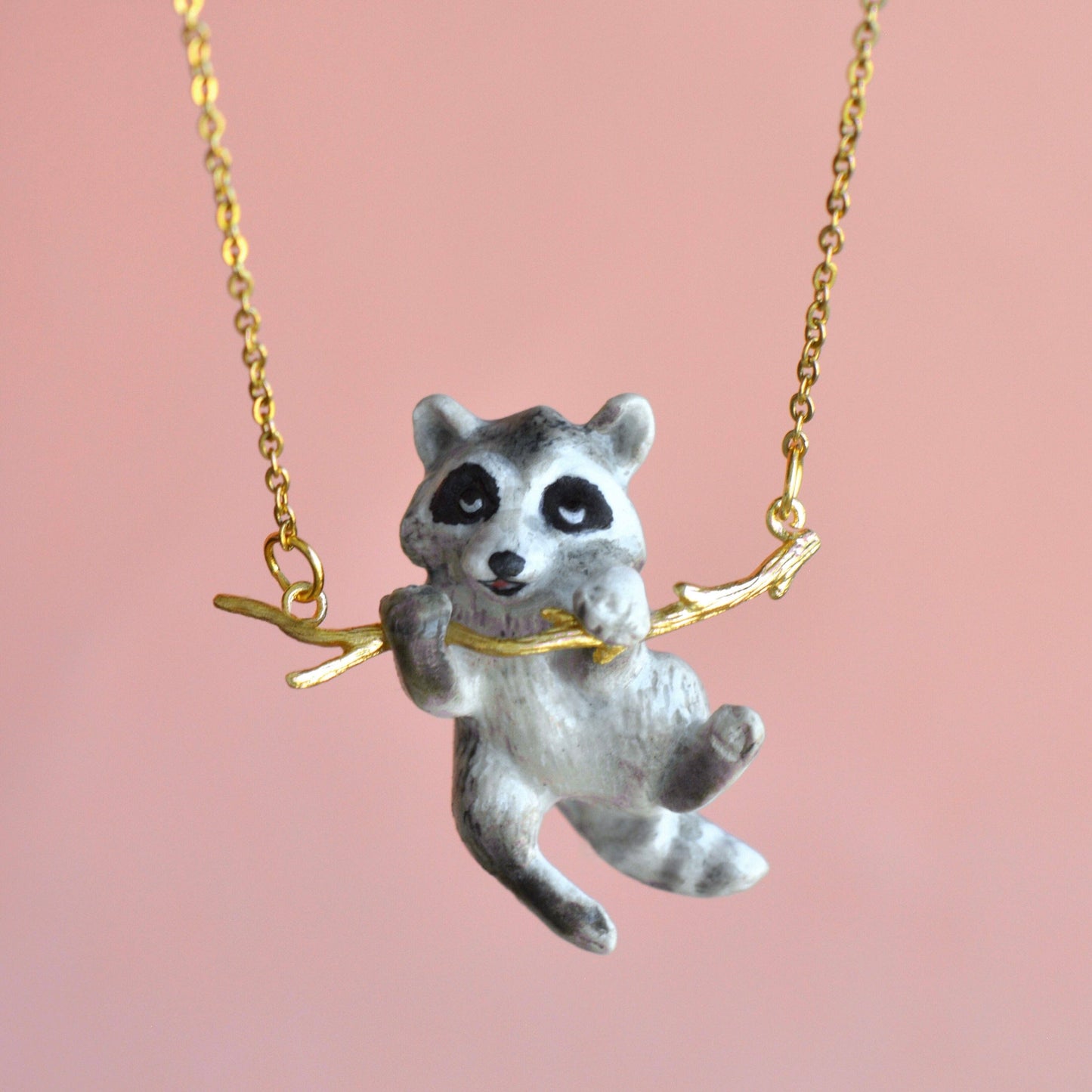 Rascal Raccoon Necklace