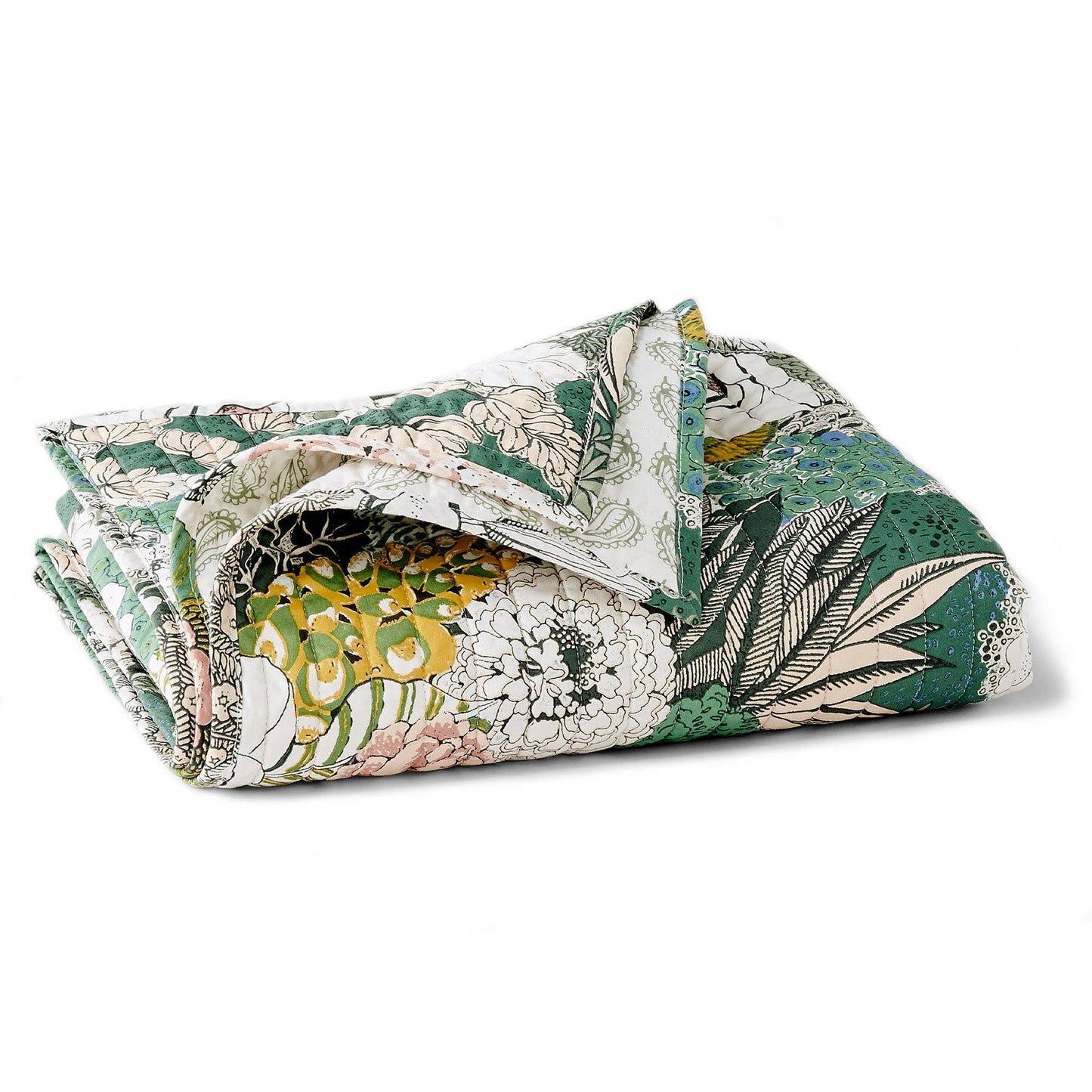 Bettina Floral Quilted Throw