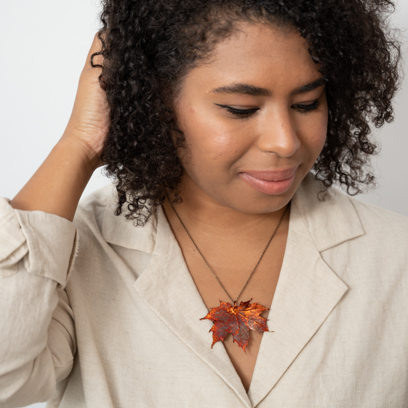 Maple Leaf Necklace