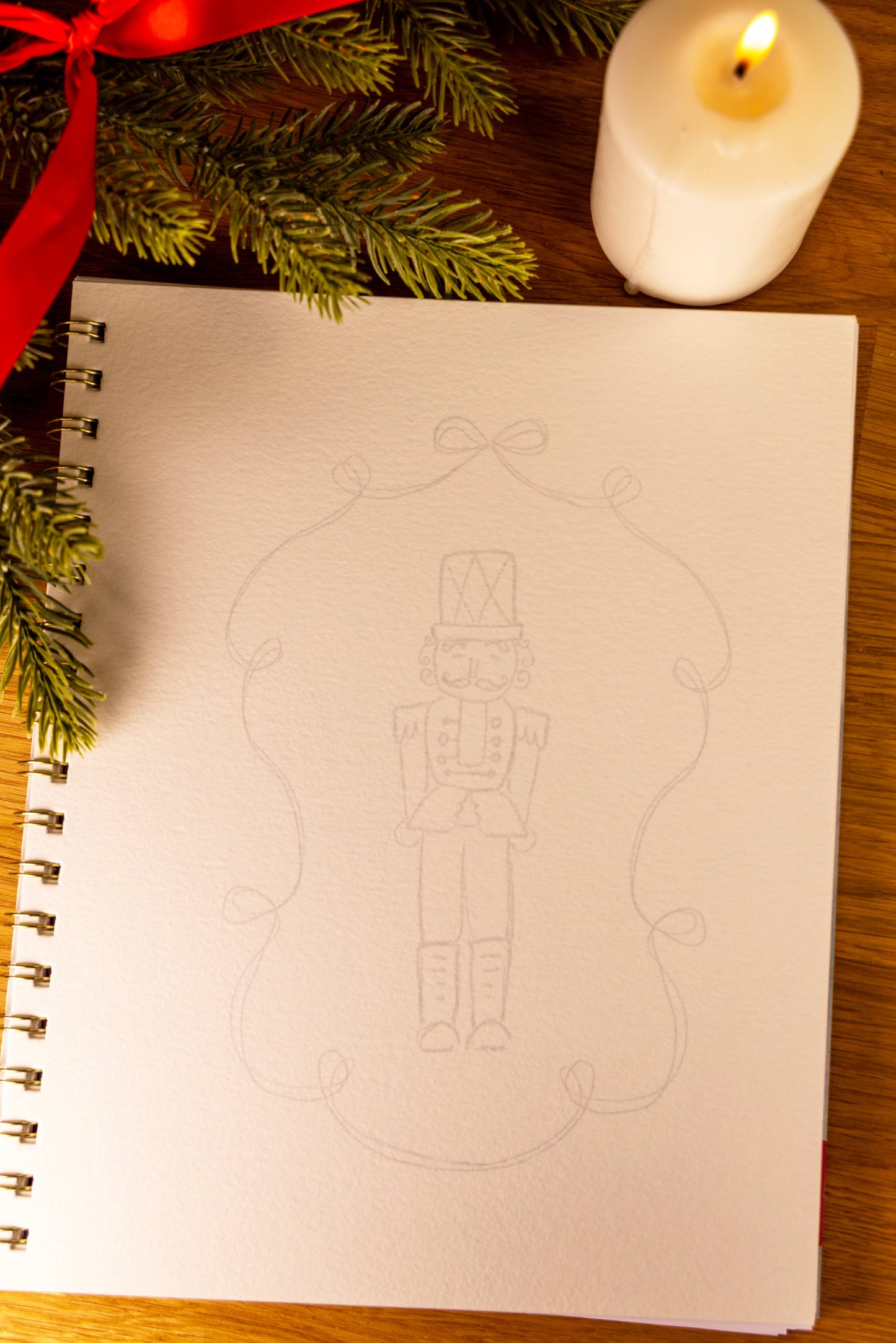 Christmas Watercolor Workbook
