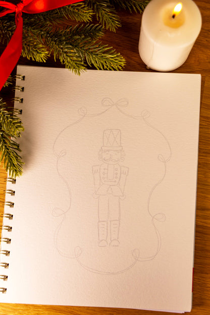 Christmas Watercolor Workbook