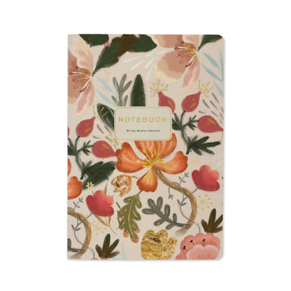 Bloom Flowers (A5 Notebook)