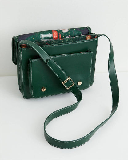 Into the Woods Satchel (Green)