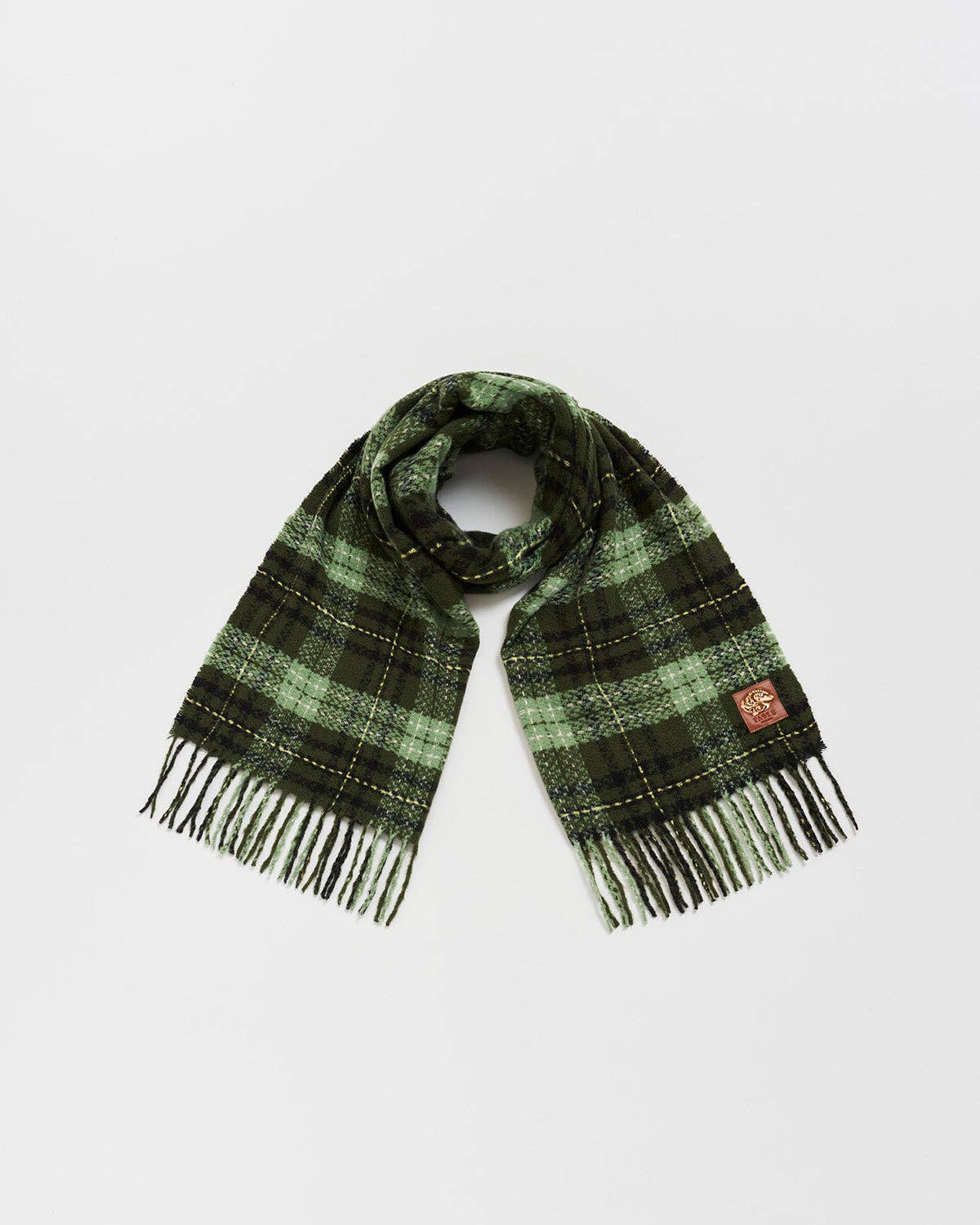 Cathy Green Boucle Scarf