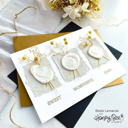 Bee Creative - Wax Seal Stamper - Rose