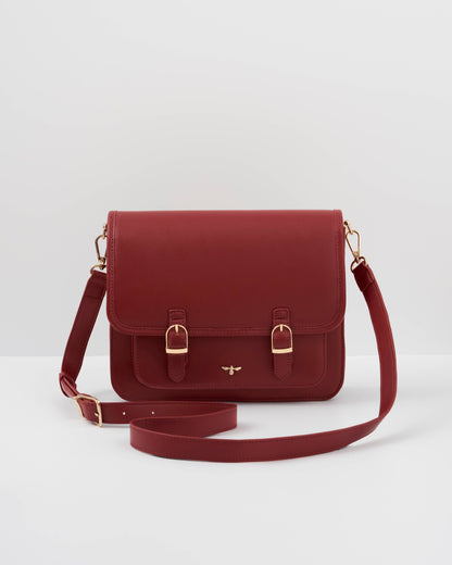 Fable Wonderland Satchel Bag (Red)