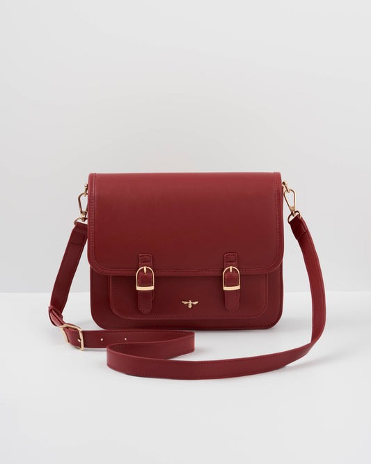 Fable Wonderland Satchel Bag (Red)
