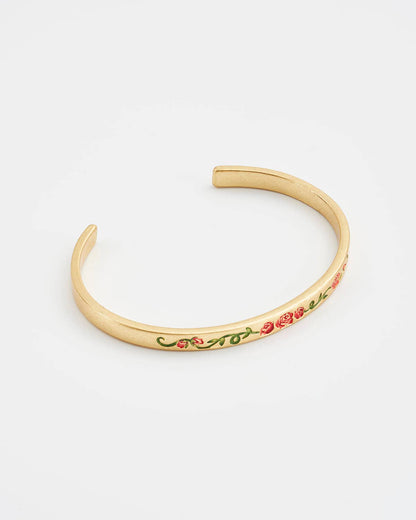 English Rose Gold Bangle