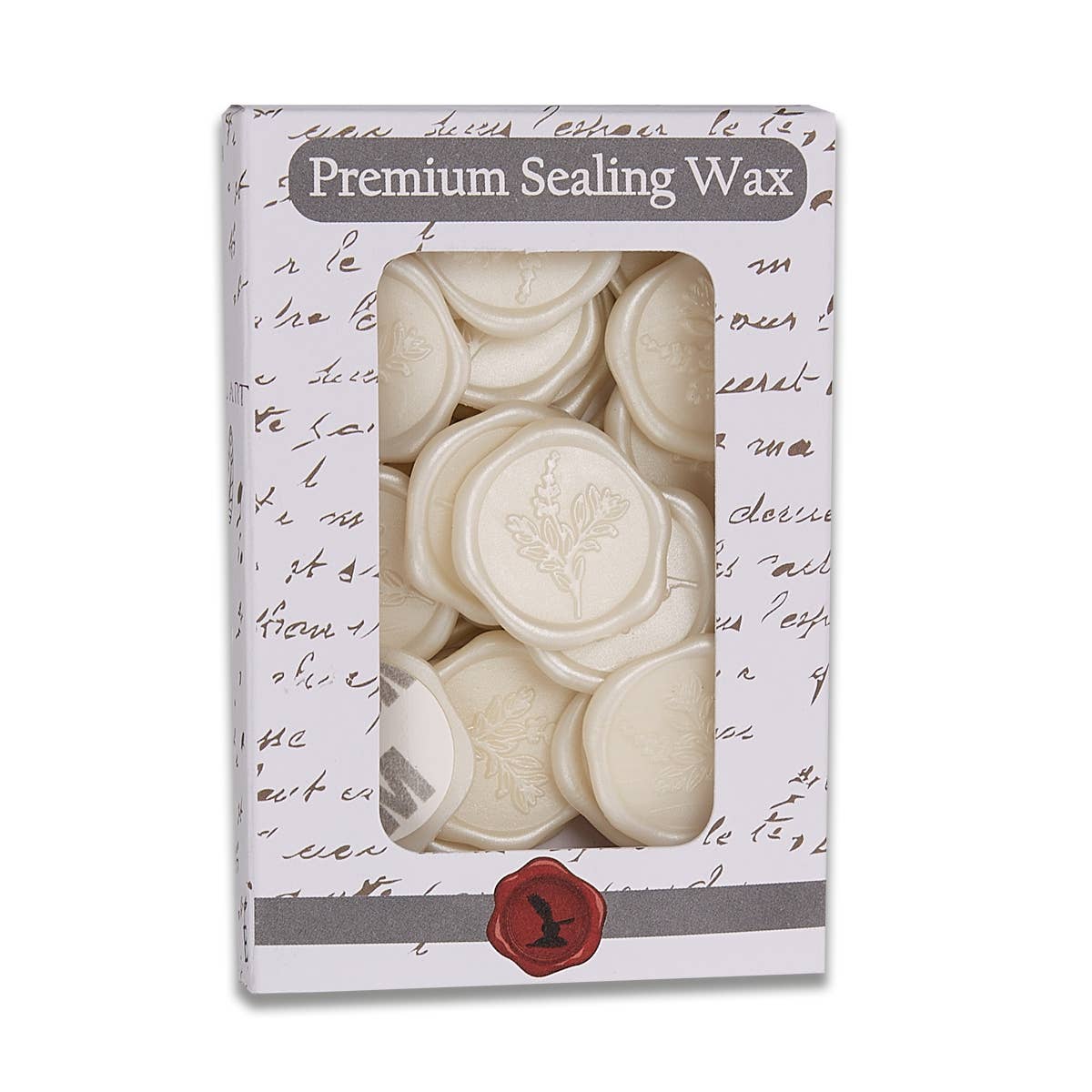 Botanical Adhesive Wax Seal Stickers 1 1/4" - 25 Pk