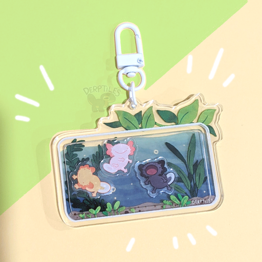 Axolotl Tank (Shake-able!)