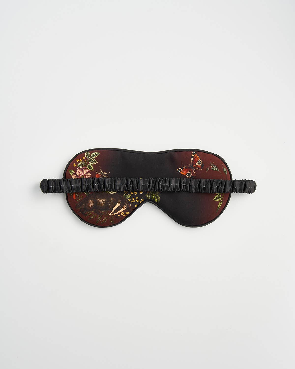 Folksy Fox Sleep Mask Black