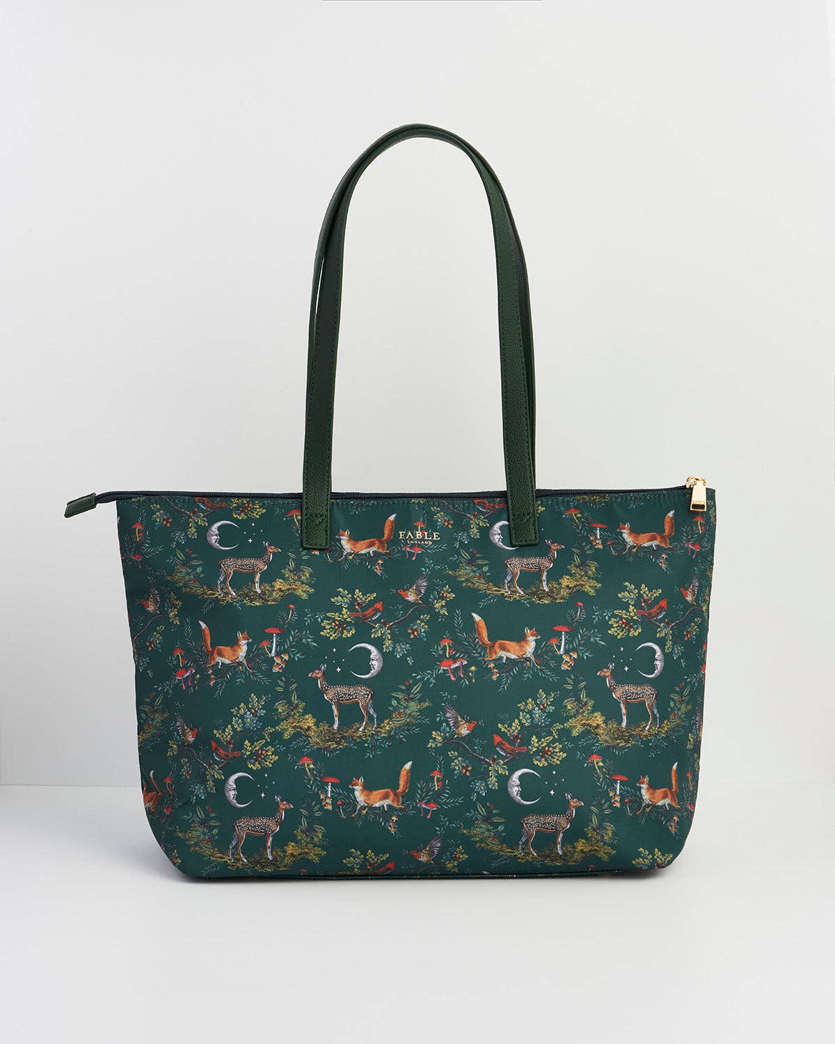 Into the Woods Large Green Grab Tote