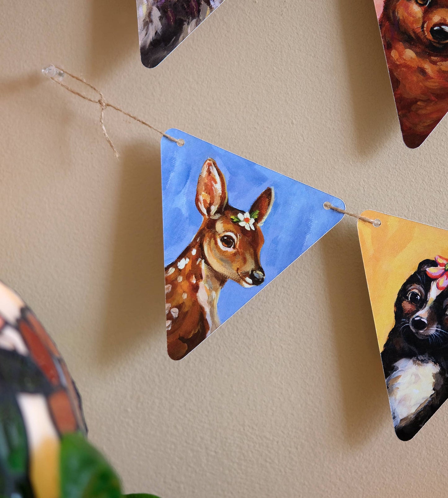 Animals Paper Garlands | DIY Craft Kit | Birthday Bunting