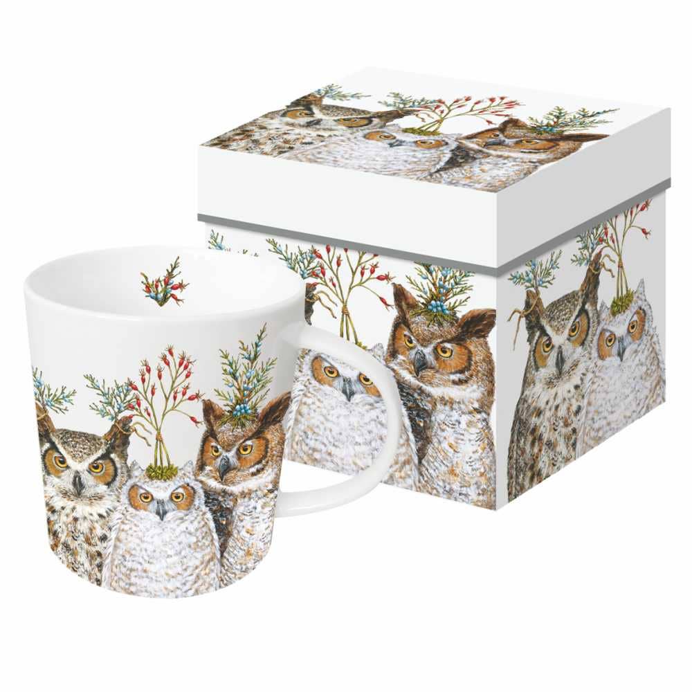 Mug in a Gift Box - Holiday Hoot