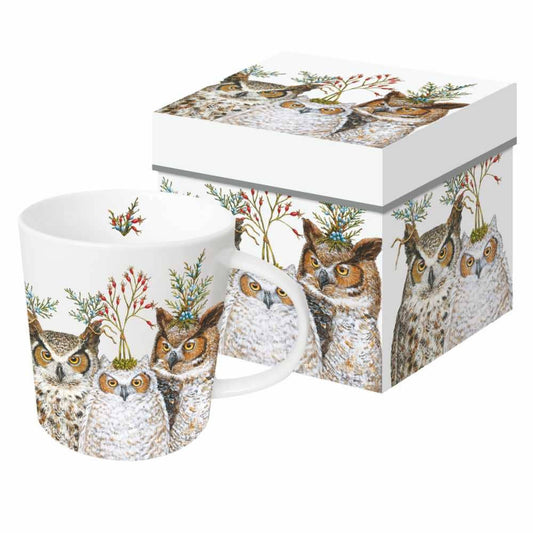 Mug in a Gift Box - Holiday Hoot