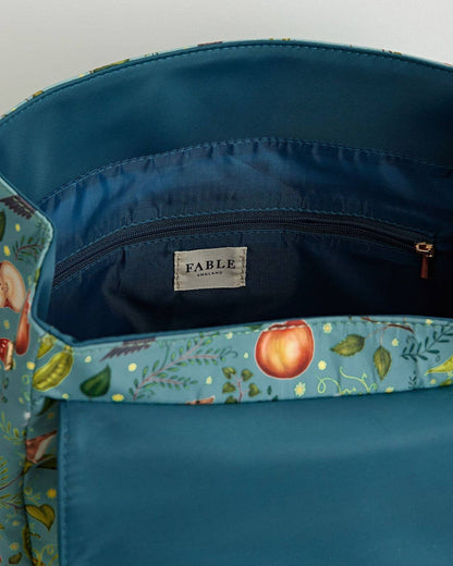 Into the Woods Backpack Teal (FABLE x Catherine Rowe)