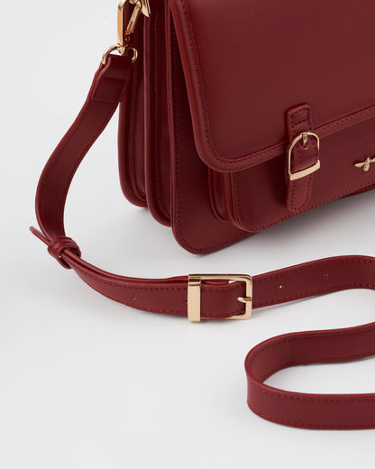 Fable Wonderland Satchel Bag (Red)