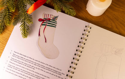 Christmas Watercolor Workbook