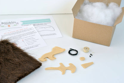 Hedgehog DIY Stuffed Animal Craft Sewing Kit