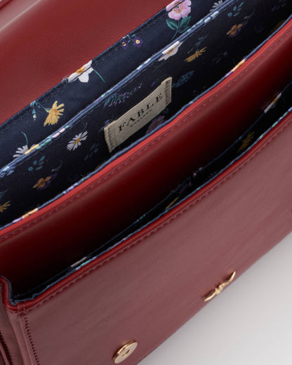 Fable Wonderland Satchel Bag (Red)