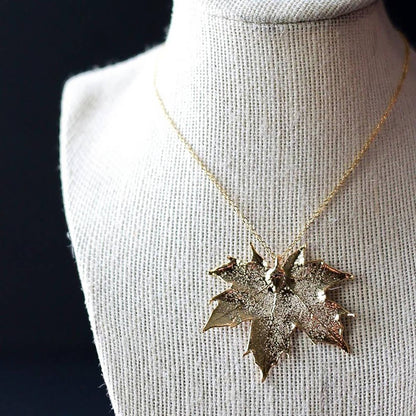 Maple Leaf Necklace