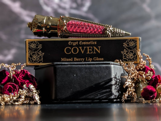 COVEN - Wine colored mixed berry lip gloss