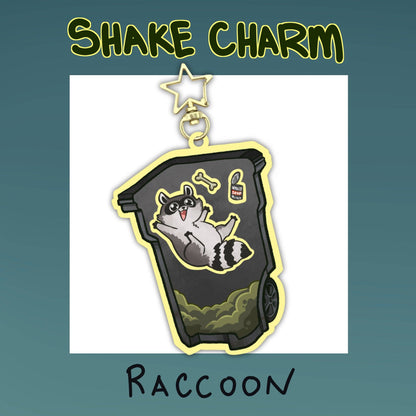 Charm de mapache de Garbagechild (¡se puede agitar!)