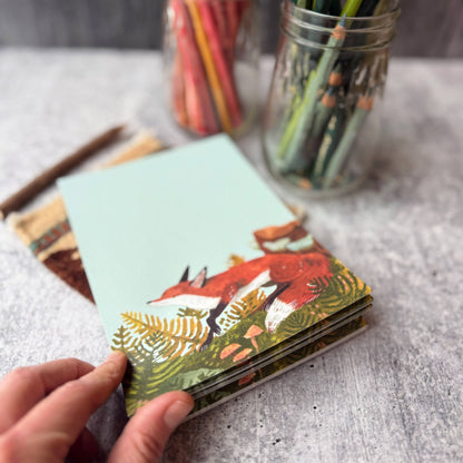Forest Fox Notepad