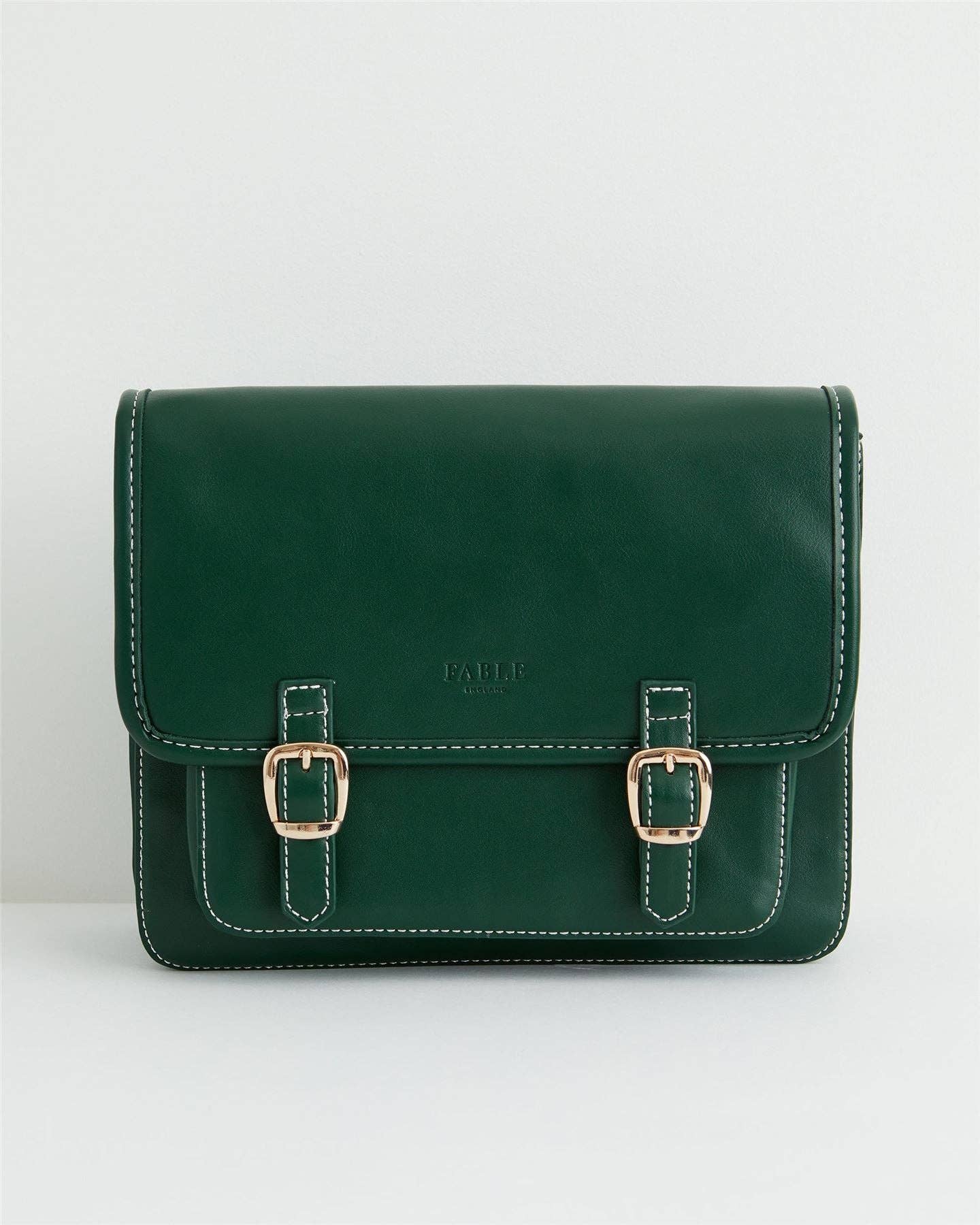 Into the Woods Satchel (Green)