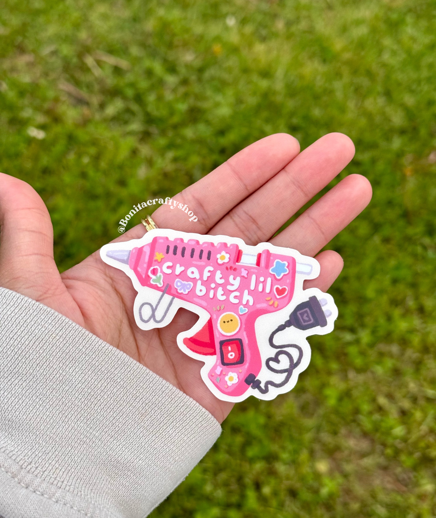 Crafty lil b*tch, DIY Diva, Oops I Started New Hobby Sticker