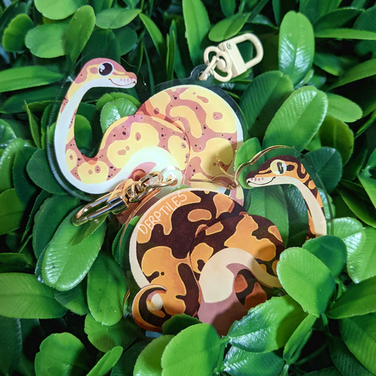 Ball Python Acrylic Charm