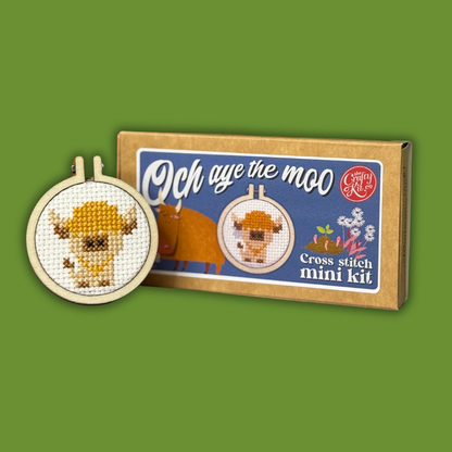 Cross Stitch Mini Kit (Matchbox Mini Kit)