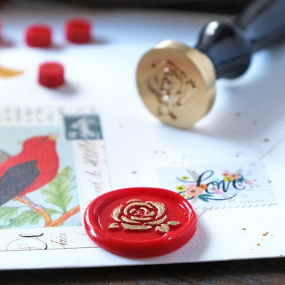 Bee Creative - Wax Seal Stamper - Rose